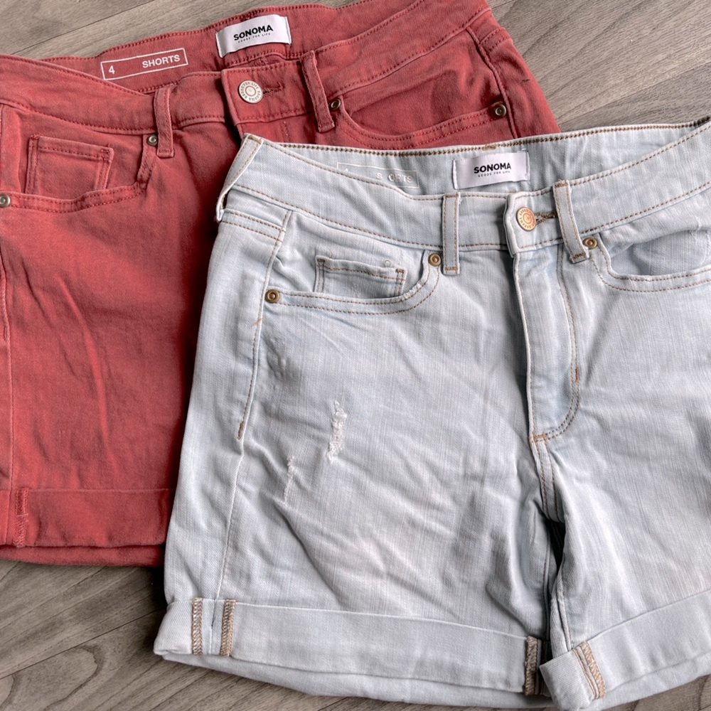 Size 4 Sonoma shorts bundle